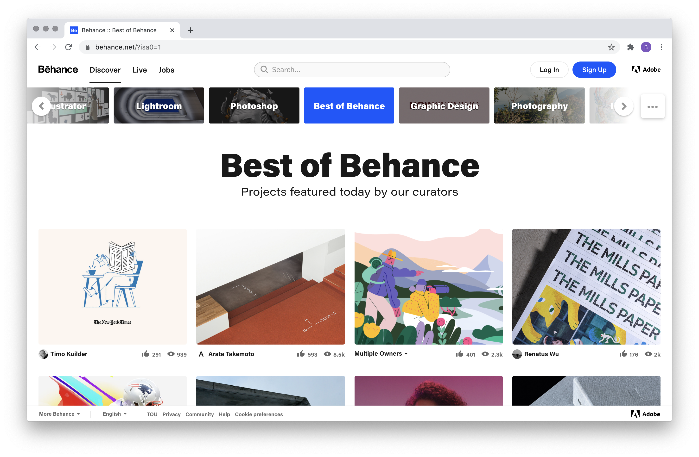 Guide: Intro to Behance – Behance Helpcenter