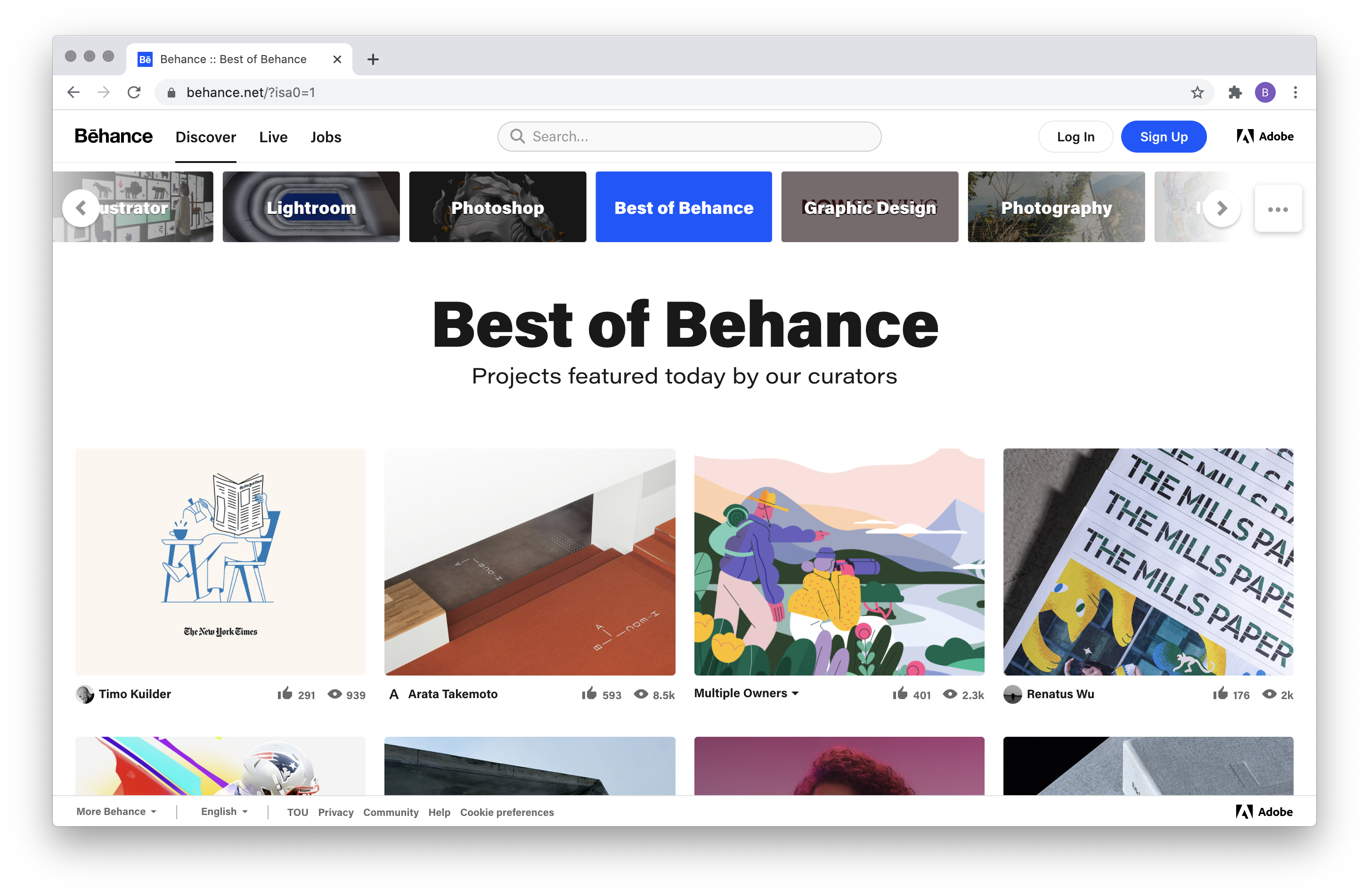 Guide Intro To Behance Behance Helpcenter